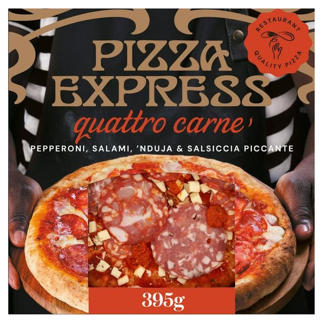 Pizza Express Quattro Carne 395g - gallery image 1