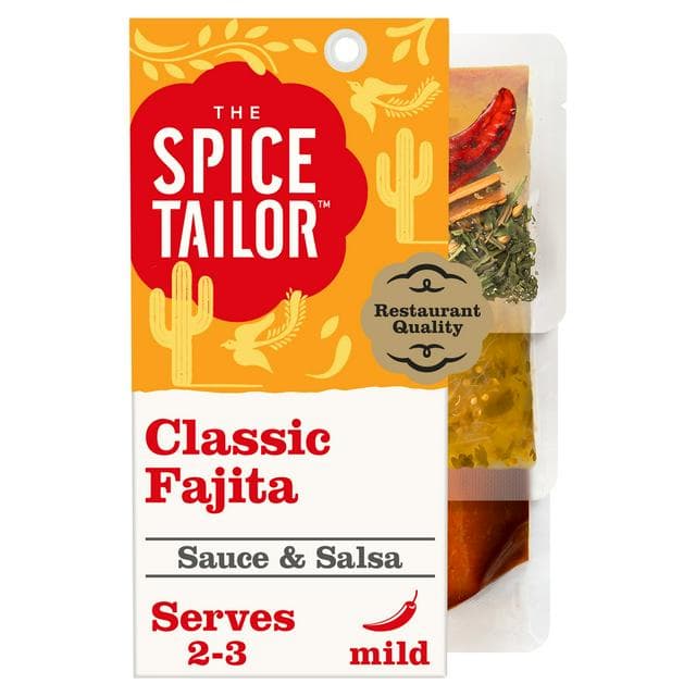 The Spice Tailor Mexican Classic Fajita Sauce & Salsa Meal Kit 245g - gallery image 1