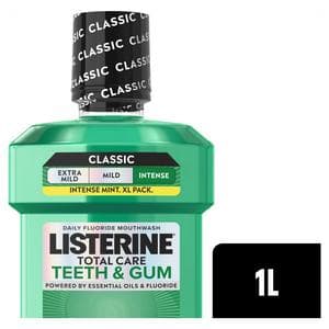 Listerine Total Care Teeth & Gum Fresh Mint Mouthwash 1L