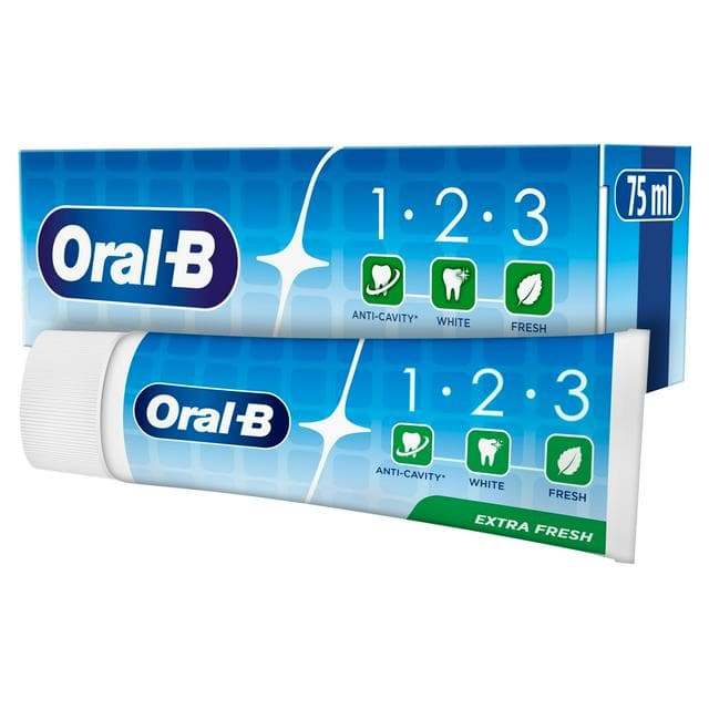 Oral-B Extra Fresh Toothpaste 75ml - gallery image 1
