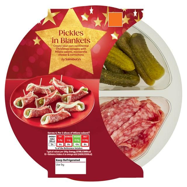 Sainsbury's 150g Pickles in Blankets - gallery image 1