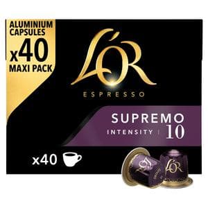 L'OR Espresso Supremo Aluminium Capsules x40 208g