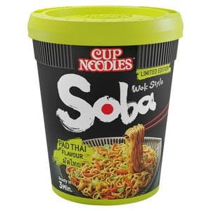 Nissin Soba Pad Thai Instant Wok Style Noodles Pot 89g