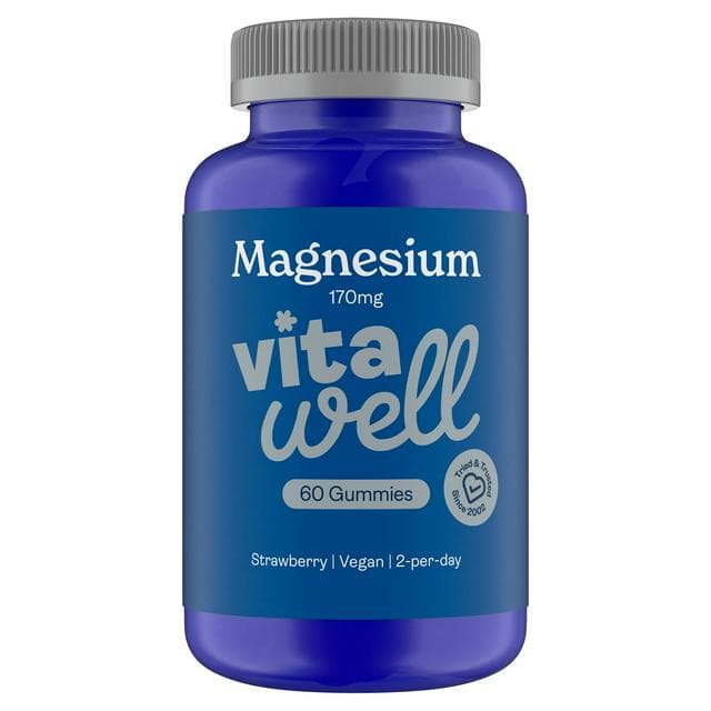 Vitawell 60 x Magnesium Strawberry Gummies - gallery image 1