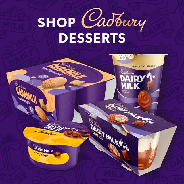 Cadbury Dairy Milk Chunks Desserts 75g - gallery image 4
