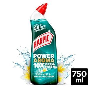 Harpic Power Aroma Sea Mist & White Blossom