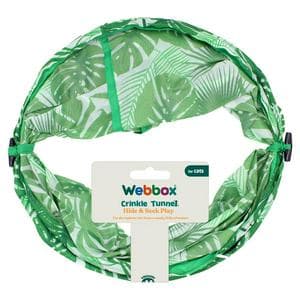 Webbox Crinkle Tunnel for Cats