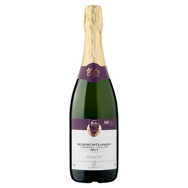 Sainsbury's Discovery Method Cap Classique Brut Sparkling Wine, Taste the Difference 75cl - gallery image 1