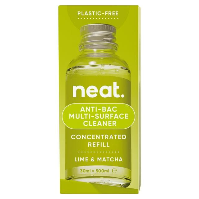 Neat Lime & Matcha Antibacterial Multi Surface Cleaner Concentrated Refill 30ml - gallery image 1