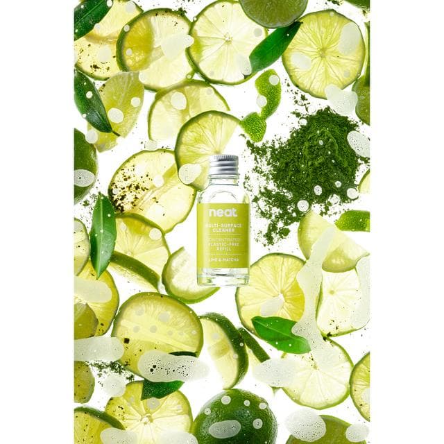 Neat Lime & Matcha Antibacterial Multi Surface Cleaner Concentrated Refill 30ml - gallery image 2