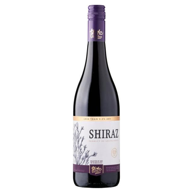 Sainsbury's 75cl De-alcoholised Shiraz Red Wine, Taste the Difference - gallery image 1