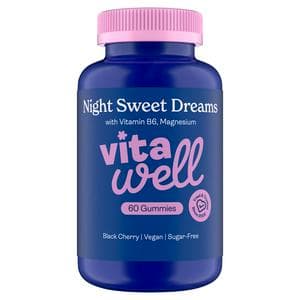 Vitawell 60 x Night Sweet Dreams Black Cherry Gummies