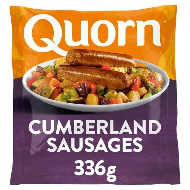 Quorn Cumberland Sausages 336g - gallery image 1