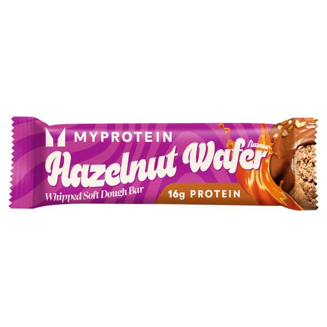 Myprotein Hazelnut Wafer Flavour Whipped Soft Dough Bar 65g - gallery image 1