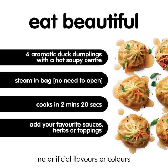 itsu 6 x Aromatic Duck Soup Dumplings 168g - gallery image 2