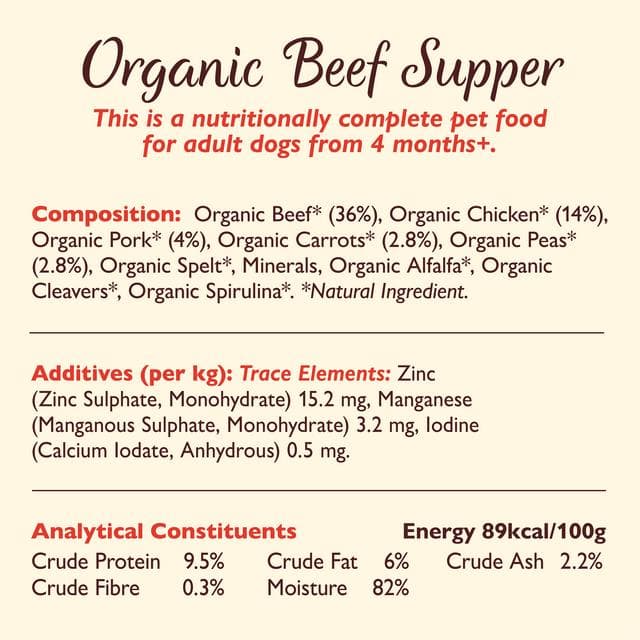 Lily's Kitchen 10 x 150g Organic Suppers Wet Dog Food Multipack - gallery image 4