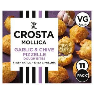 Crosta Mollica Garlic & Chive Pizzelle Dough Bites 180g