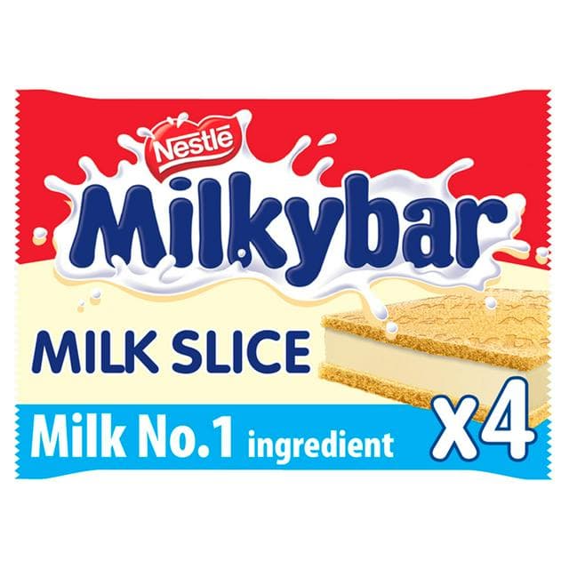 Milkybar Milk Slice 4 x 26g - gallery image 1