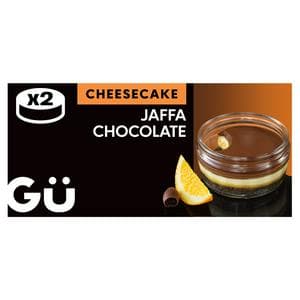 Gü Jaffa Chocolate Cheesecake 2 x 86g