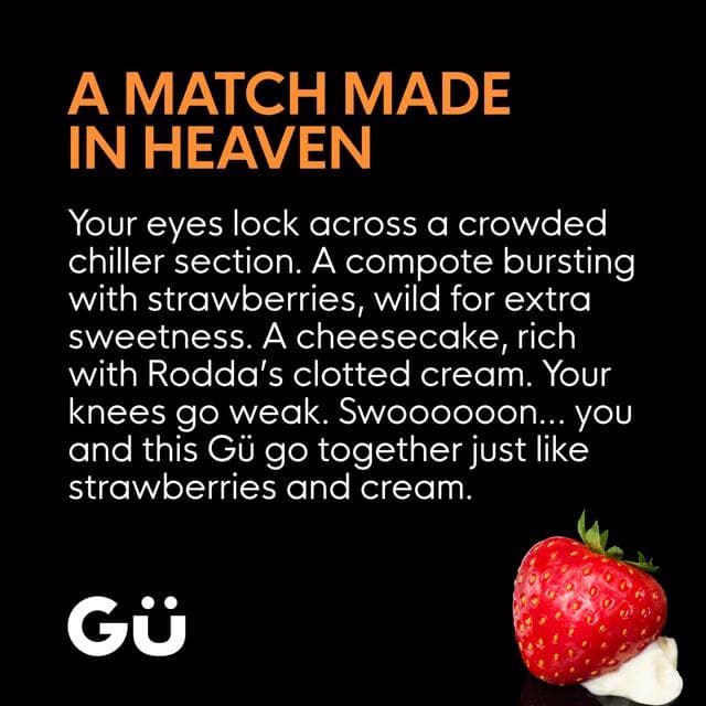 Gü Wild Strawberry & Clotted Cream Cheesecake 2 x 82g - gallery image 4