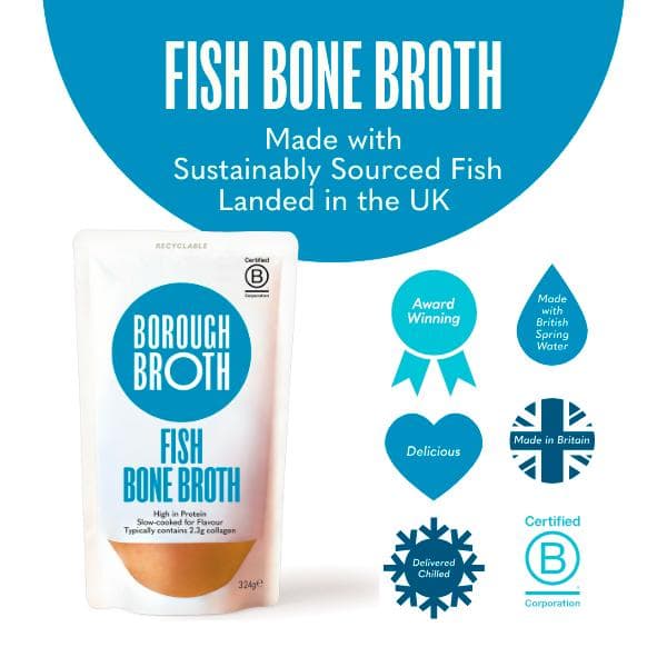 Borough Broth Sustainably Caught Fish Bone Broth 324g - gallery image 3