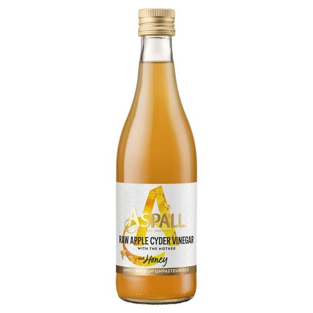 Aspall Raw Apple Cyder Vinegar with Honey 500ml - gallery image 1