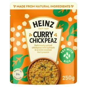 Heinz Curry Chickpeas with Coconut & Spinach 250g