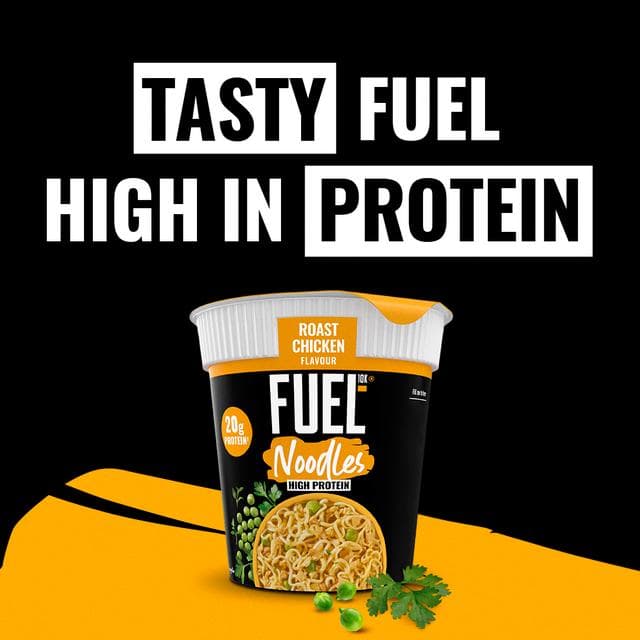 FUEL10K High Protein Sweet Chilli Instant Noodles Snack Pot 87g - gallery image 2