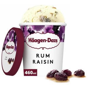 Haagen-Dazs Rum Raisin Ice Cream 400g
