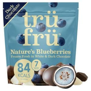 trufru Blueberries in White & Dark Chocolate