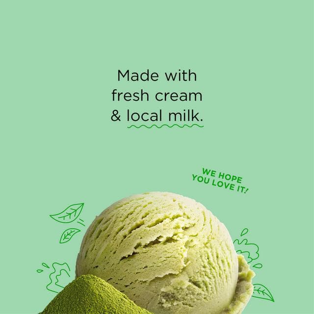 Jude's Matcha Green Tea Ice Cream 460ml - gallery image 4