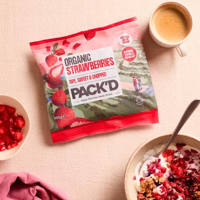 PACK'D Organic Strawberries 300g - gallery image 5