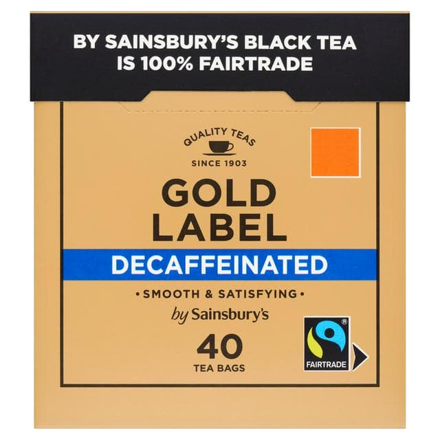 Sainsbury's 125g Gold Label Decaffeinated Tea - gallery image 1