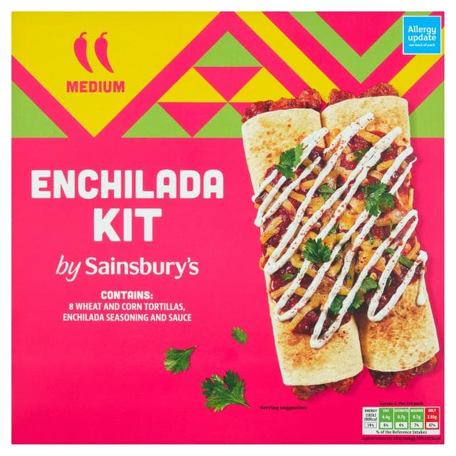Sainsbury's 650g Enchilada Kit - gallery image 1