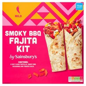 Sainsbury's Smoky BBQ Fajita Kit 500g