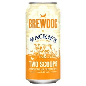BrewDog Mackie's Two Scoops Honeycomb Ice Cream Stout 440ml