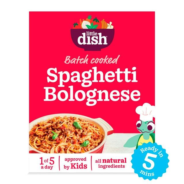 Little Dish Spaghetti Bolognese Frozen Kids Meal 250g - gallery image 1