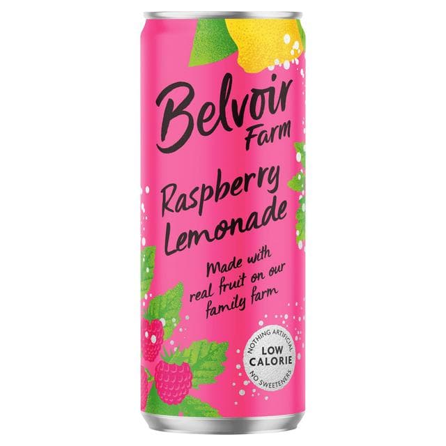 Belvoir Farm Raspberry Lemonade 330ml - gallery image 1
