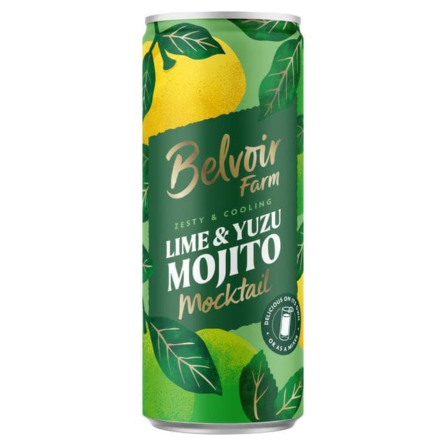 Belvoir Farm Non Alcoholic Lime & Yuzu Mojito 250ml - gallery image 1