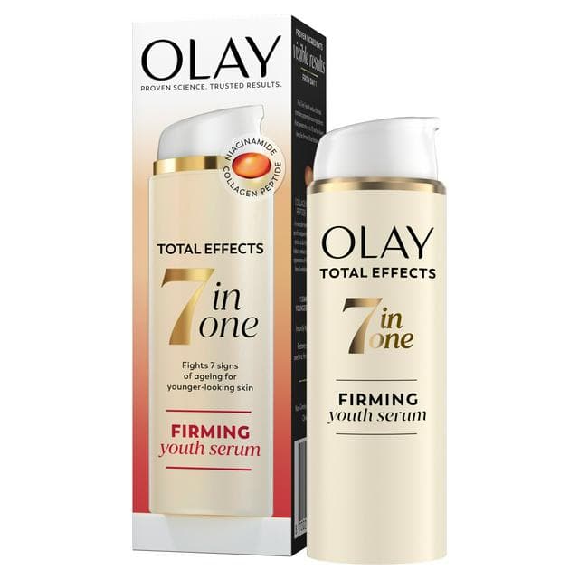 Olay Total Effects 7 in 1 Firming Youth Serum with Niacinamide & Collagen Peptide 50ml - gallery image 1