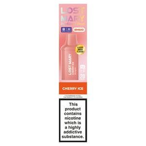 Lost Mary BM600 Cherry Ice Prefilled Pod x2 20mg/ml