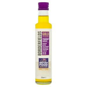 Borderfields Gold Infusions Fragrant Garlic Premium British Cold Pressed Rapeseed Oil 250ml