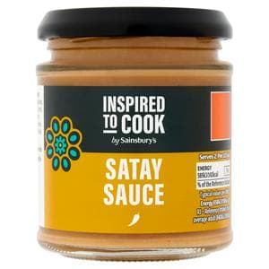 Sainsbury's 180g Satay Sauce, Inspired to Cook