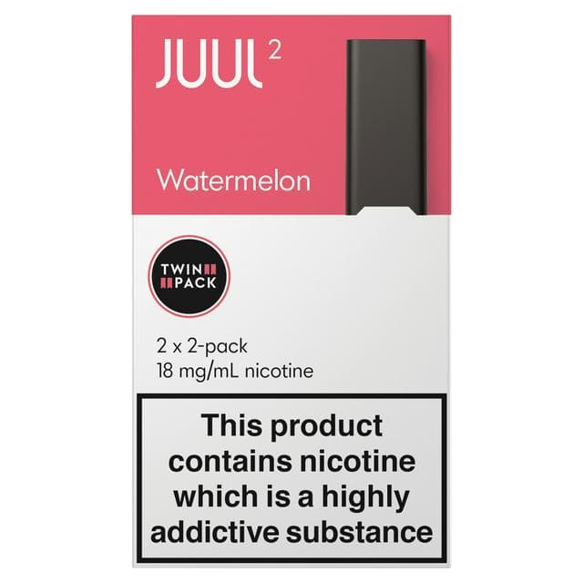 JUUL2 Pods Watermelon Twin Pack x4 18mg/ml - gallery image 1