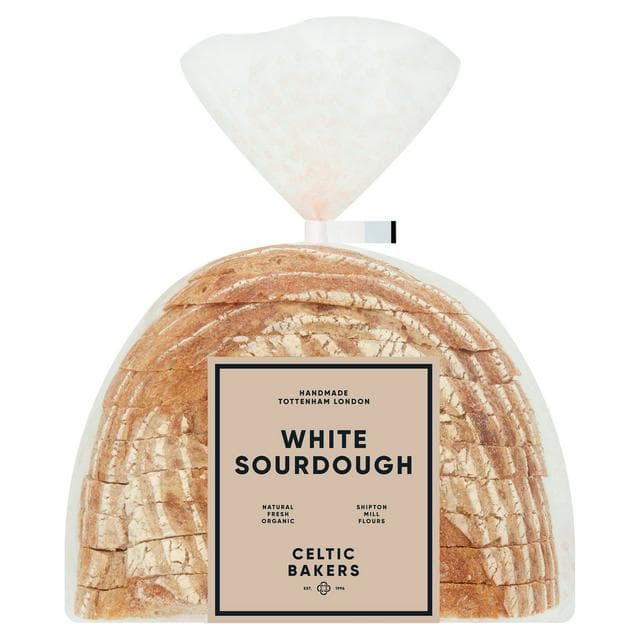 Celtic Bakers Organic White Sourdough Bread 500g - gallery image 1