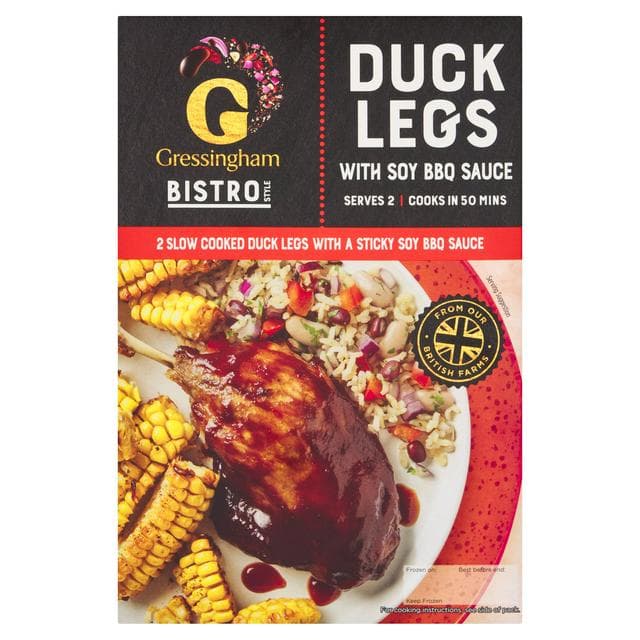 Gressingham Bistro Style Duck Legs with Soy BBQ Sauce 520g - gallery image 1