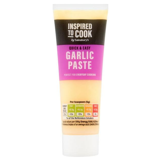 Sainsbury's Garlic Paste 75g - gallery image 1