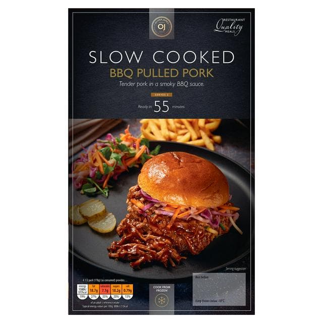 Oliver James Slow Cooked BBQ Pulled Pork 400g - gallery image 1
