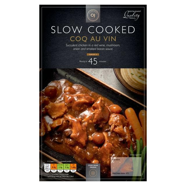 Oliver James Slow Cooked Coq Au Vin 340g - gallery image 1