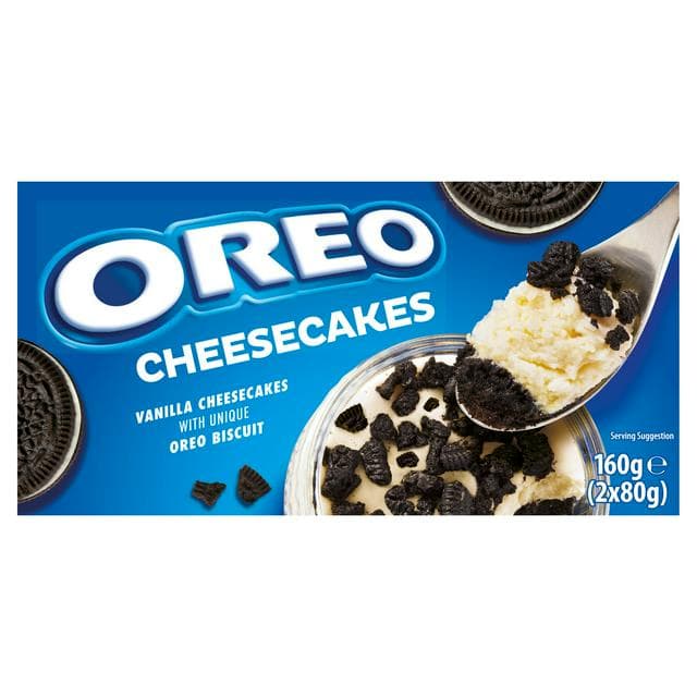 Oreo Cheesecakes 2 x 80g - gallery image 1